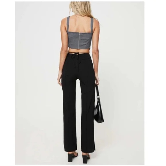 NWT Princess Polly Gerwig Pants Black - Picture 4 of 9